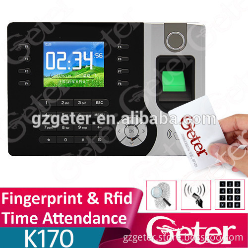 2.4" Color TFT Fingerprint Time Attendance Time Clock type